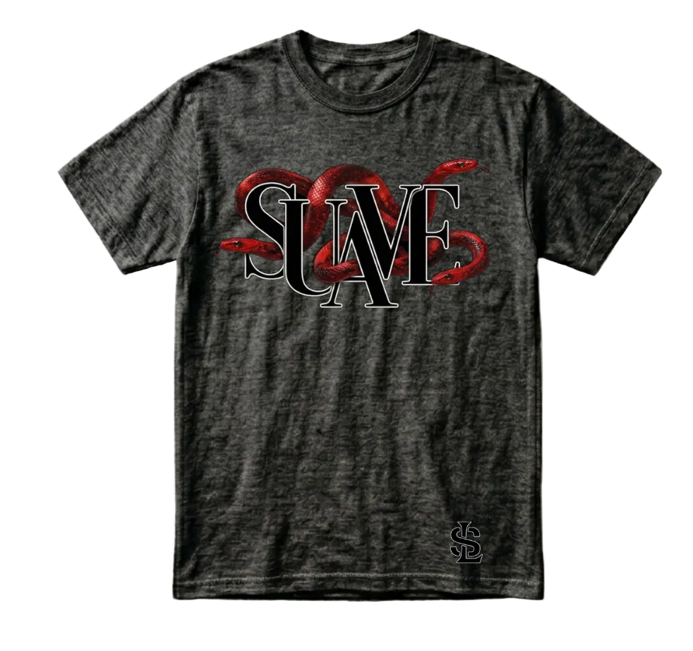 Suave Red Mamba Reverse Heavyweight Graphic T